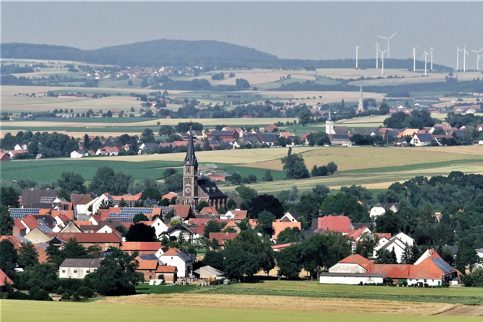 Drei Kirchen Blick bi boerdeland 21017