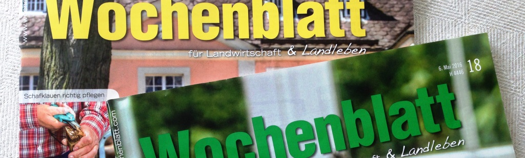 wochenblatt titel 1605