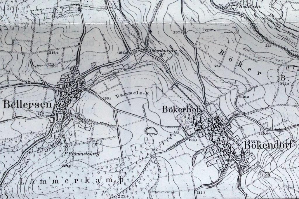 bellersen bökenkorf karte tk 1898